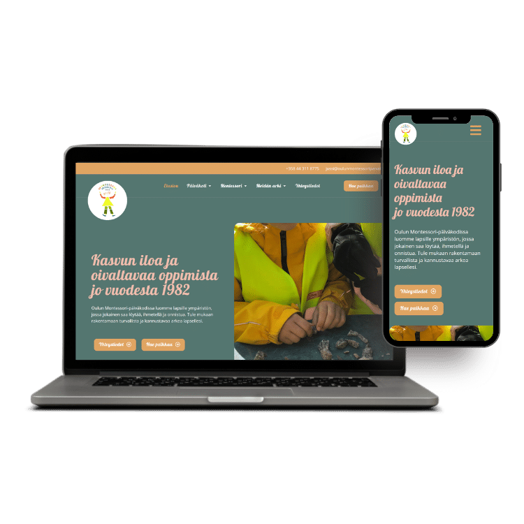 Oulun-montessori-päiväkoti-kosivut-laptop-ja-mobiili-näkymä (1)